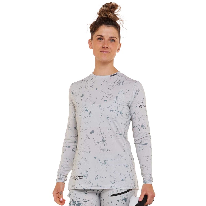DHaRCO Women’s Long Sleeve Race Jersey – Women’s S – Cookies and Cream