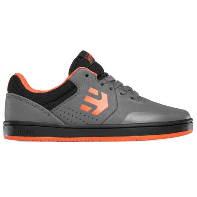 Etnies Marana Kids Flat Shoes – US 12C – Grey – Black – Orange
