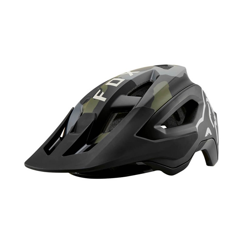 Fox Speedframe Pro MIPS Helmet – L – Green Camo