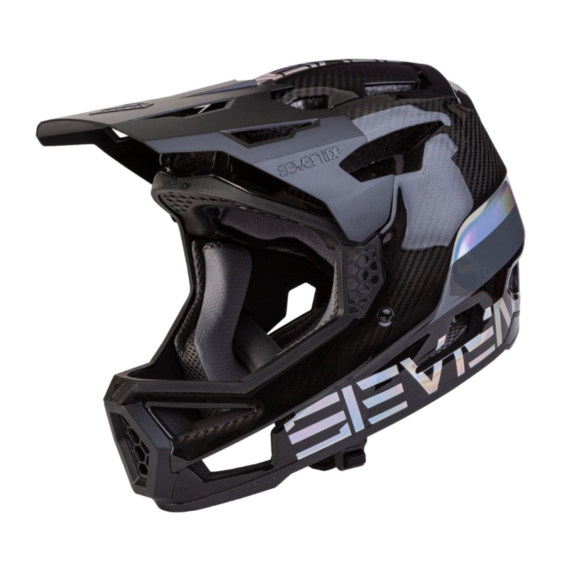 Seven 7 iDP Limited Edition Project 23 Carbon Full Face Helmet – M-L – Holographic