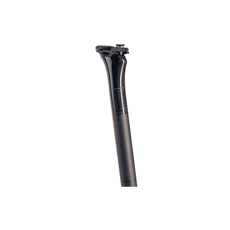 Deda Superleggero Carbon Seatpost – 0mm Offset Polish on Black