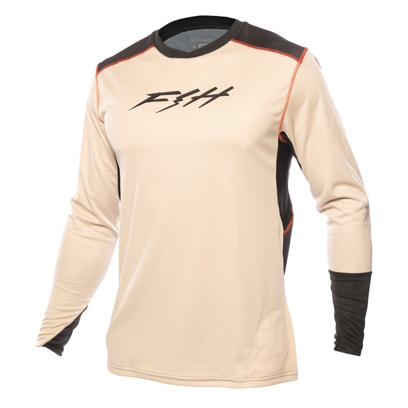 Fasthouse Alloy Ronin Long Sleeve Jersey – XL – Cream