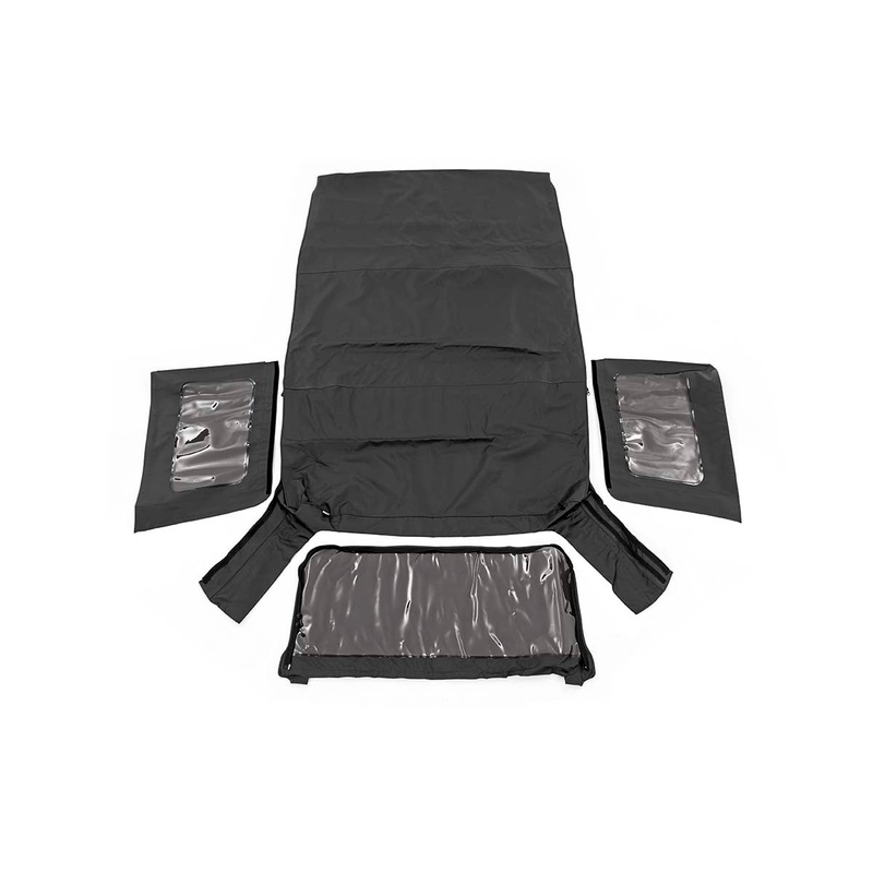 Rough Country | Soft Top | Replacement | Black | 4 Door | Jeep Wrangler Unlimited (07-09) | RC85130.35