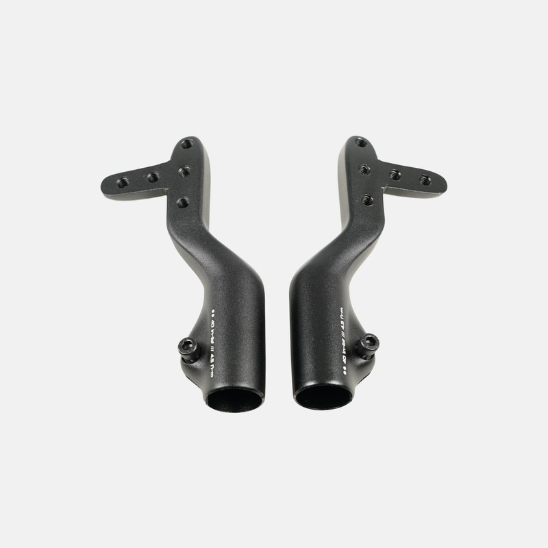 Shiv Low-Stack Aerobar Clamp Set Black