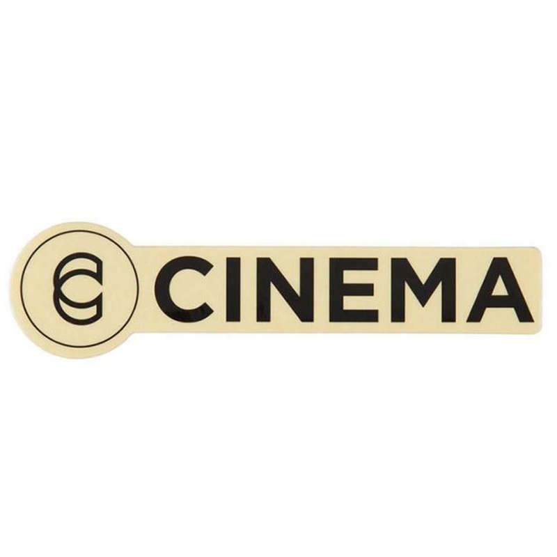 Cinema Sticker – Black