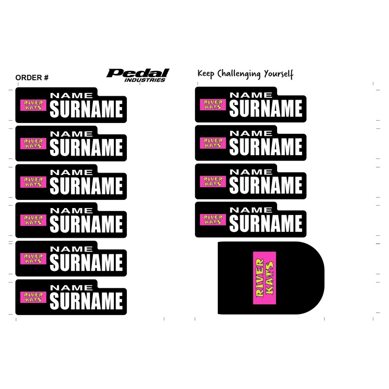 River Kats 2024 ID Sticker Bikes & Gear