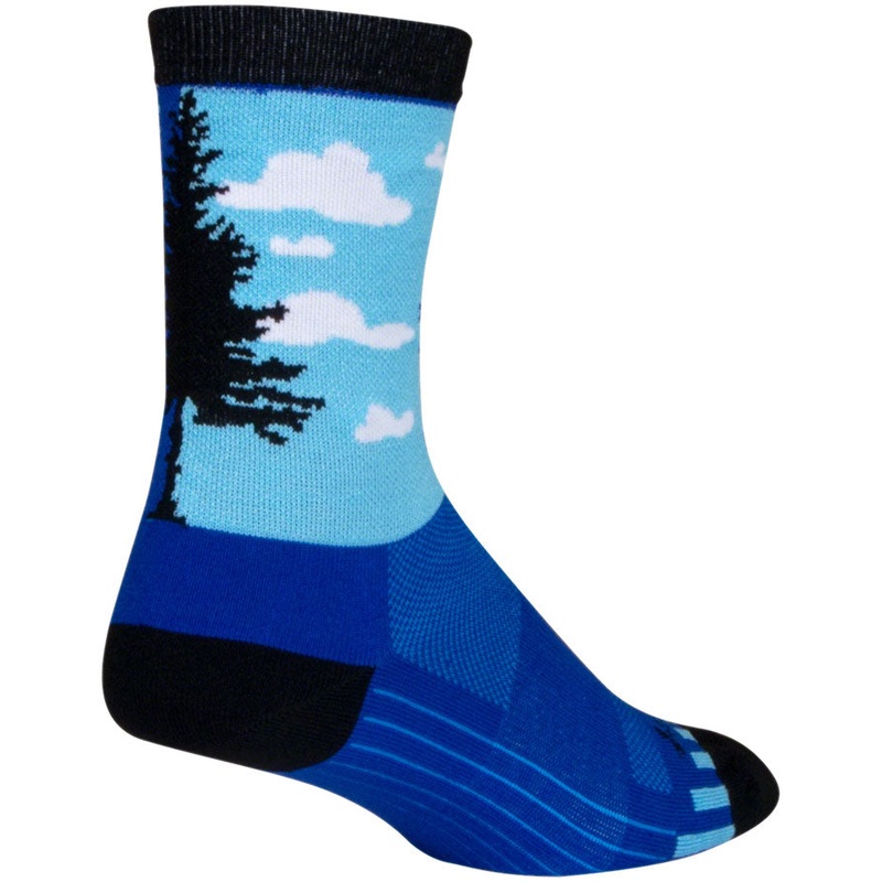 SockGuy Night and Day Crew Sock – 6″ Large/X-Large