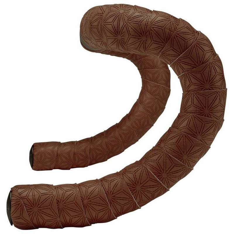 Super Sticky Kush Classic Bar Tape: Coffee with Ano Black Plugs Brown