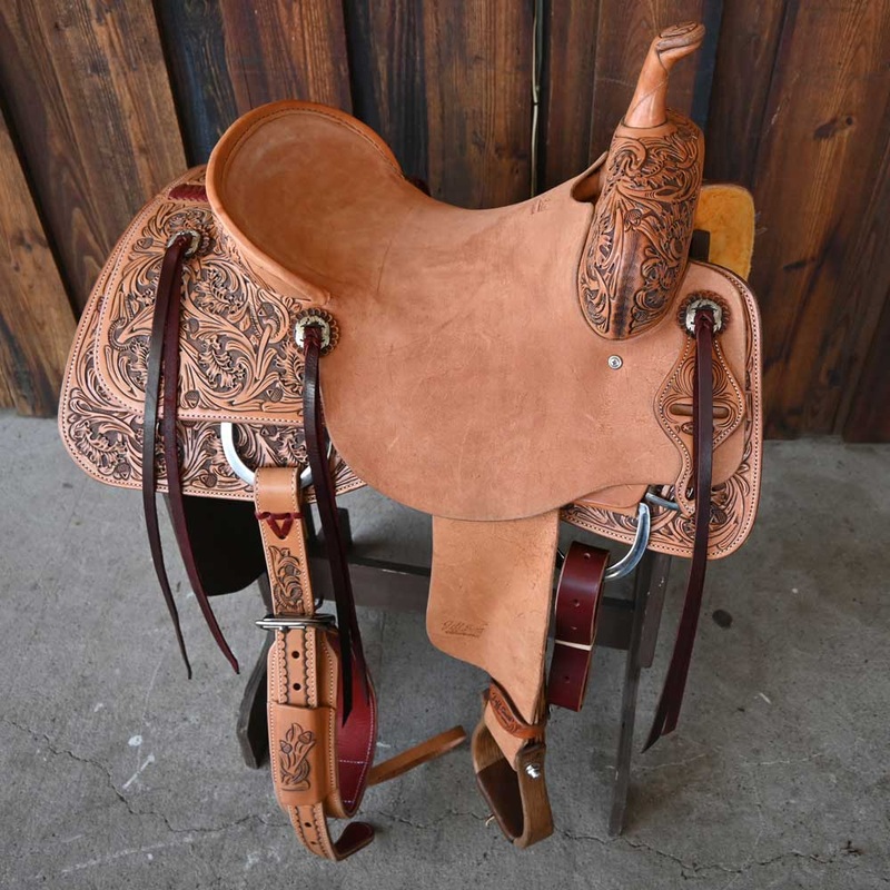 15.5″ JEFF SMITH BEAU GALYEAN CUTTING SADDLE