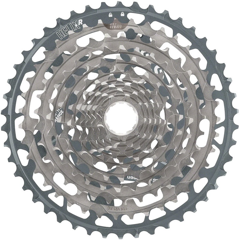 e*thirteen Helix R Cassette – 11-Speed, 9-46t, Nickel/Gray