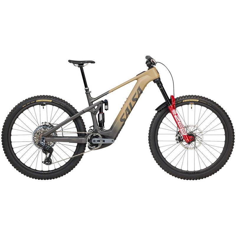 Salsa Notch C GX AXS Transmission Ebike – 29″ Carbon Black / Walnut Large