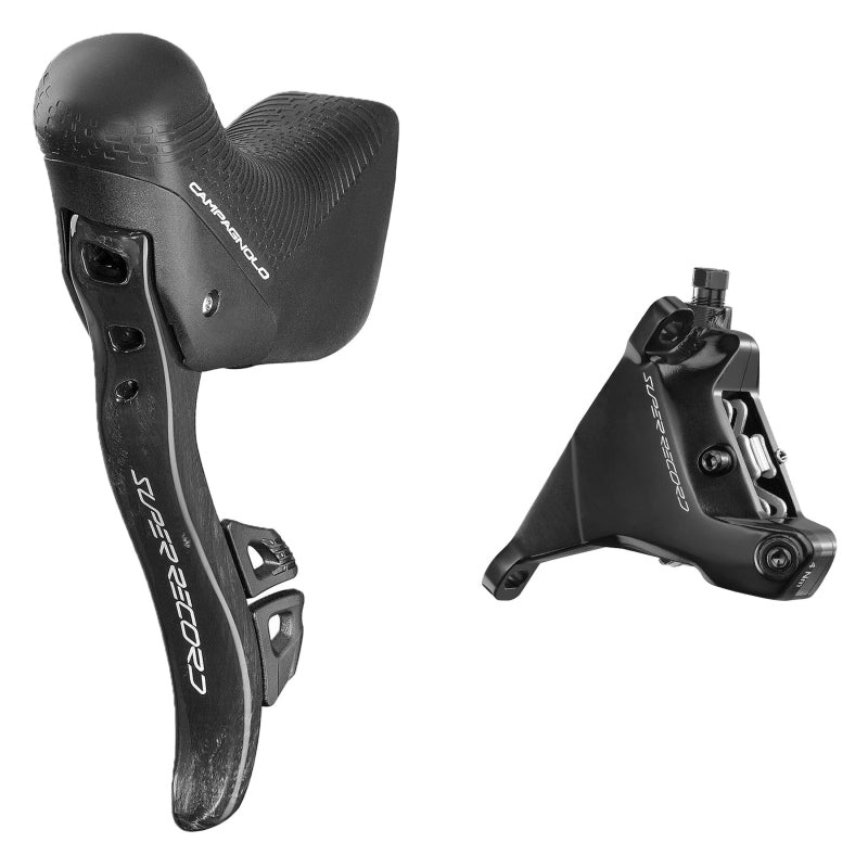 Super Record Ergopower Wireless Control Lever Brake Caliper – Left/Front 12-Speed 160mm Hydraulic Disc Brake Caliper