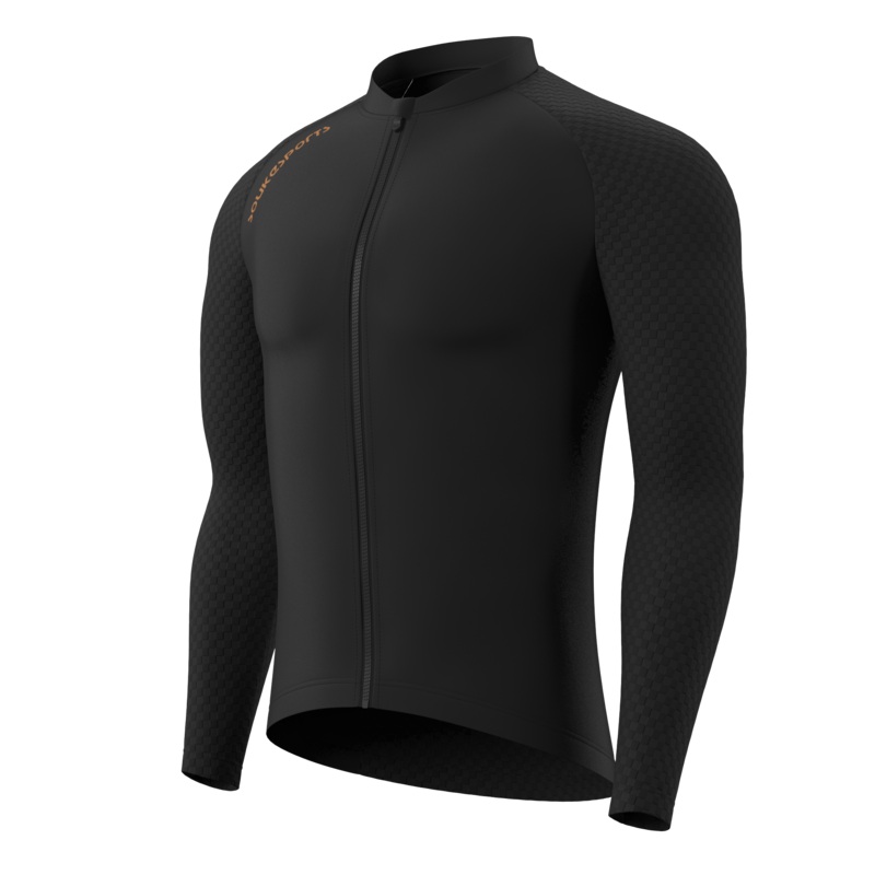 Men’s Classic Long Sleeves Jersey CL1233-Black