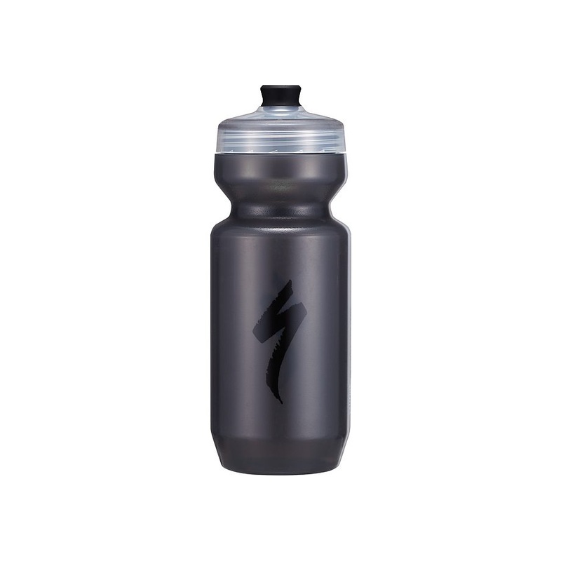 Specialized 22 oz purist omni bottle s-logo smoke/trans 22 oz
