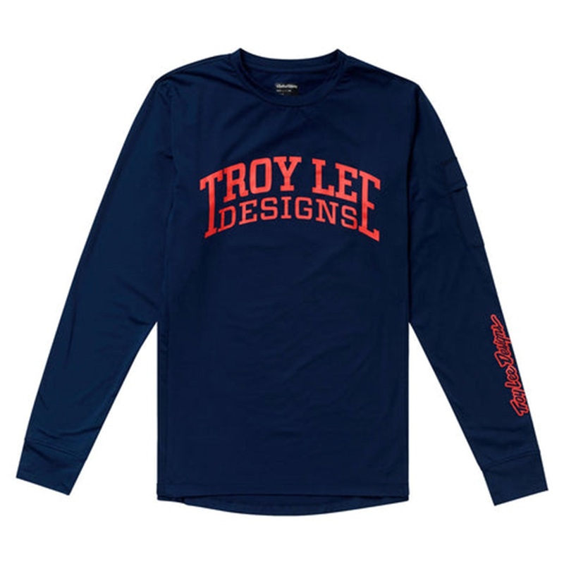 TLD Ruckus Long Sleeve Ride Tee – XL – Gravity Club Midnight