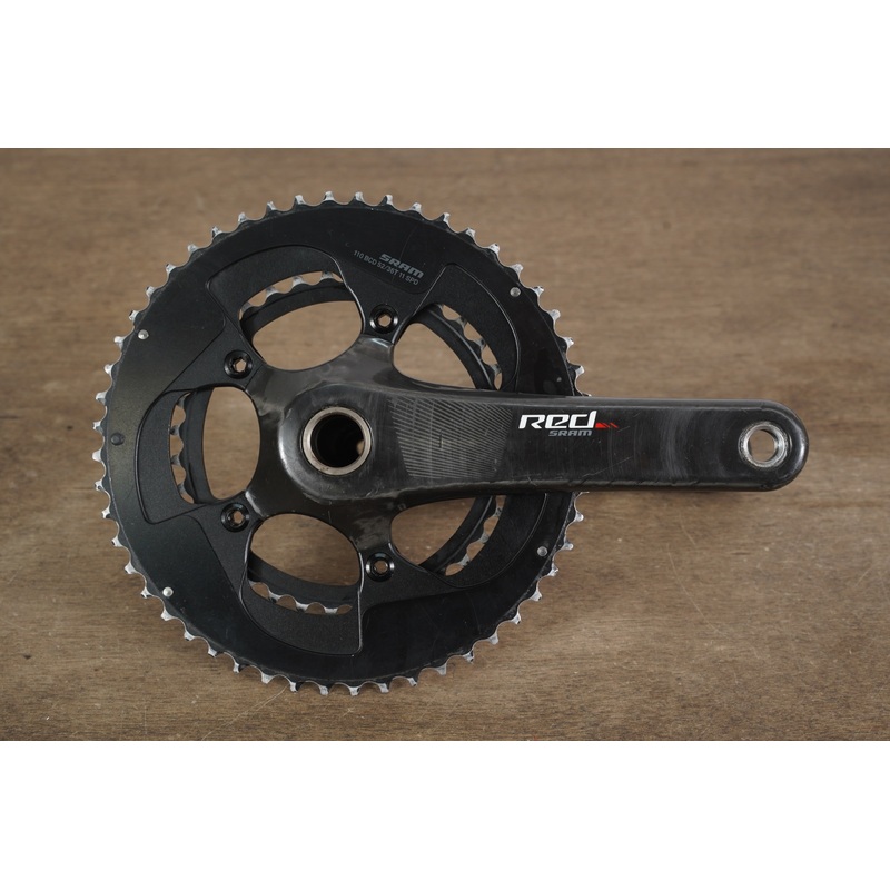 172.5mm 52/36T GXP SRAM Red 22 Carbon Road Crankset