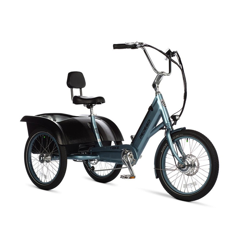 Pedego Electric 20″ Adult Trike Mineral Blue