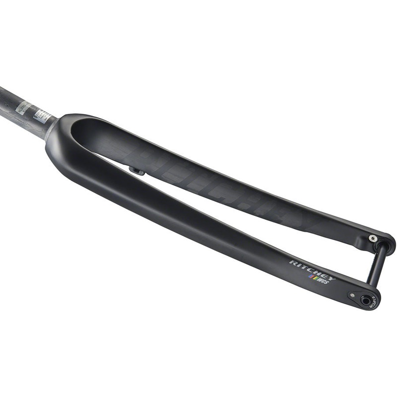 Ritchey WCS Carbon Gravel Fork – 1-1/8″, 47mm Rake, QR12, Flat Mount, 2020 Model, Matte Carbon