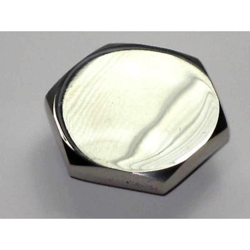 97-4395 fork top nut stainless Triumph 750 TR7 T140 Trophy Bonneville top nuts