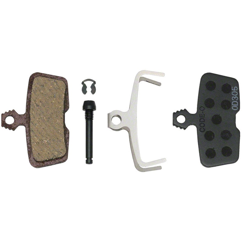 SRAM Disc Brake Pads – Organic Compound, Steel Backed, Quiet, For Code/Code R/Code RSC/Guide RE
