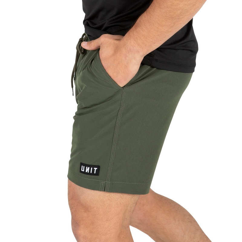 Unit Men’s Block Shorts – M-32 – Military