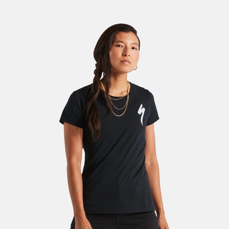 Women’s S-Logo Short Sleeve T-Shirt Black
