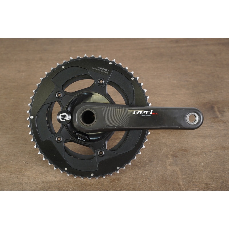 172.5mm 53/39T GXP SRAM Red 22 Quarq DZero Carbon Power Meter Crankset