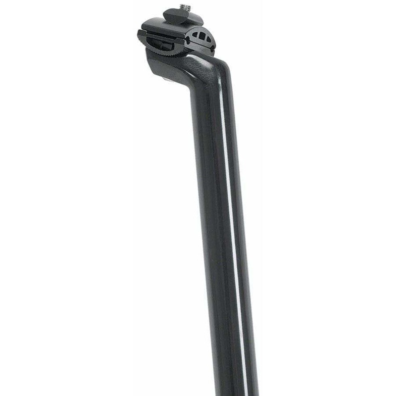 27.2 x 350mm Seatpost Black