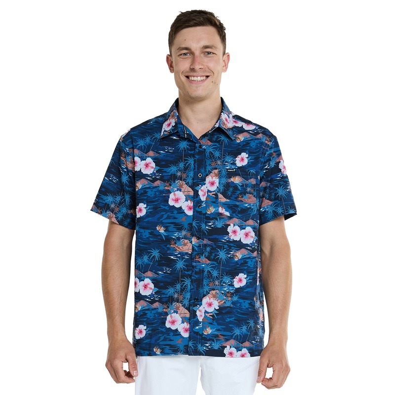 DHaRCO Men’s Tech Party Shirt – M – Oasis