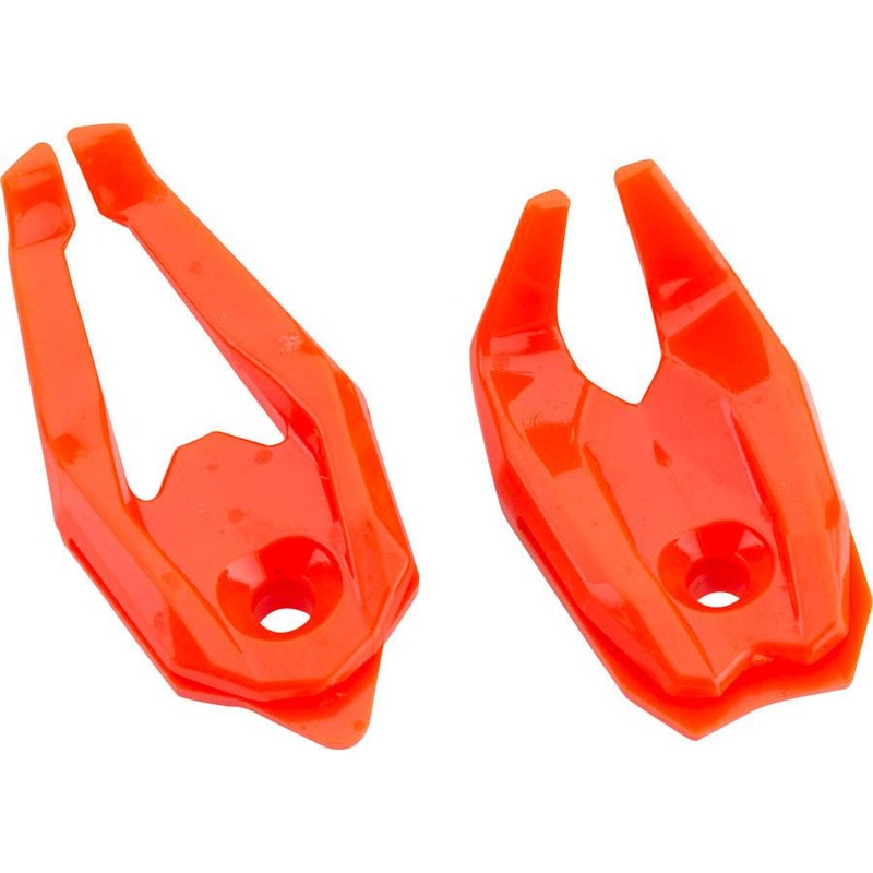 Raptor Talons Water Bottle Cage End Pieces: Orange Pair