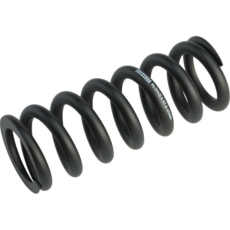 RockShox Metric Coil Spring – Length 151mm, Travel 57.5-65mm, 550 lbs, Black
