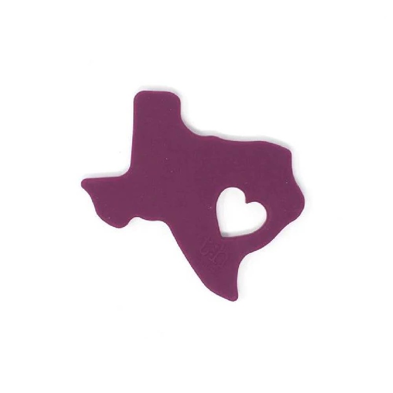 Three Hearts Texas Teether Red Wine
