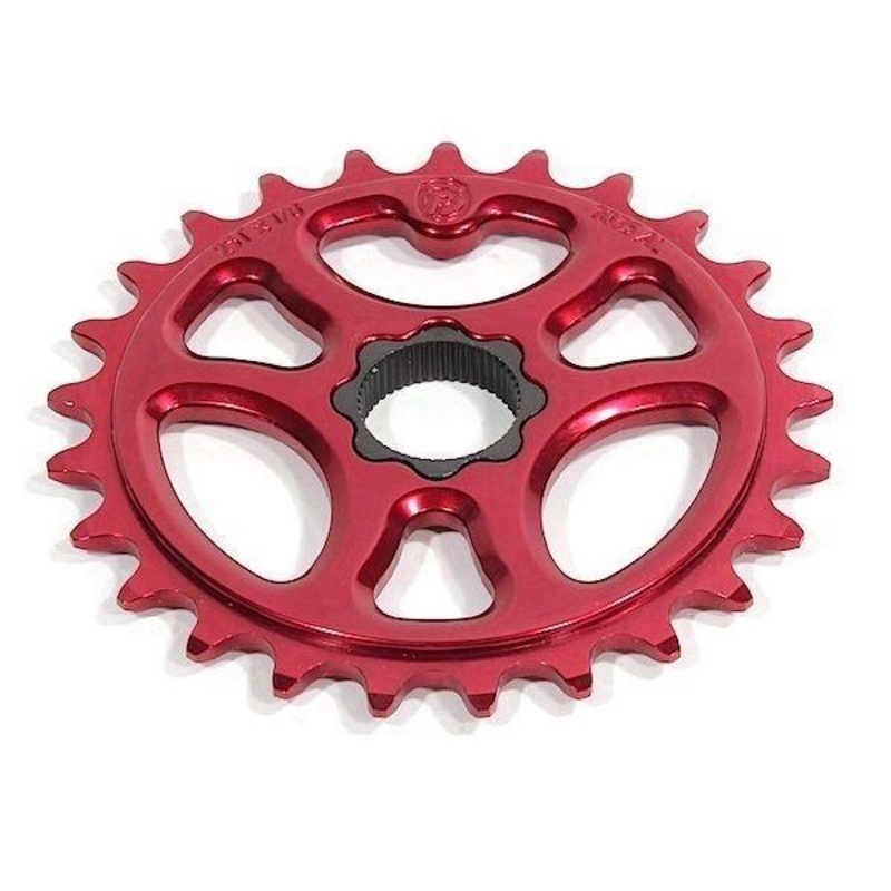 Profile Galaxy Spline Sprocket – 22mm Red