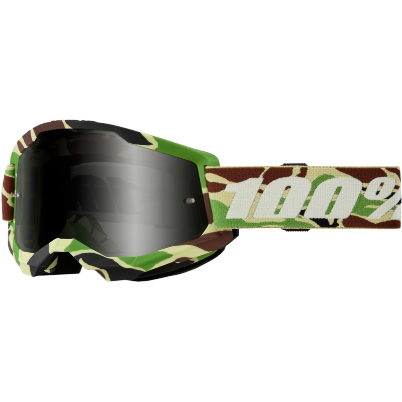 Strata 2 Sand Goggle War Camo Smoke Lens