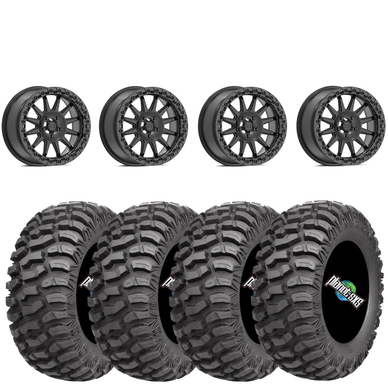 Valor V09 Beadlock Brushed Charcoal on AMS M1 Evil