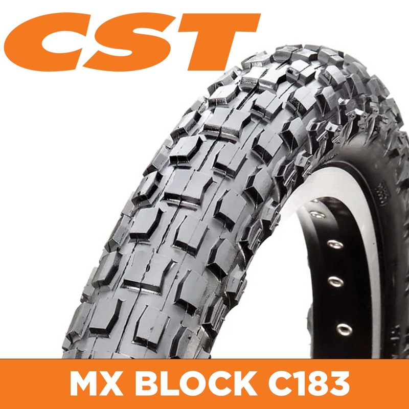 CST Tyre Large Square Knobbly C183C – 16 x 2.125