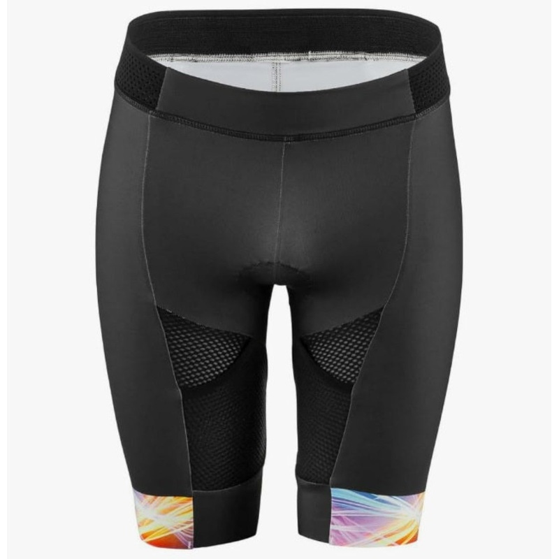 Louis Garneau Aero Tri Shorts Black/Mult-Color