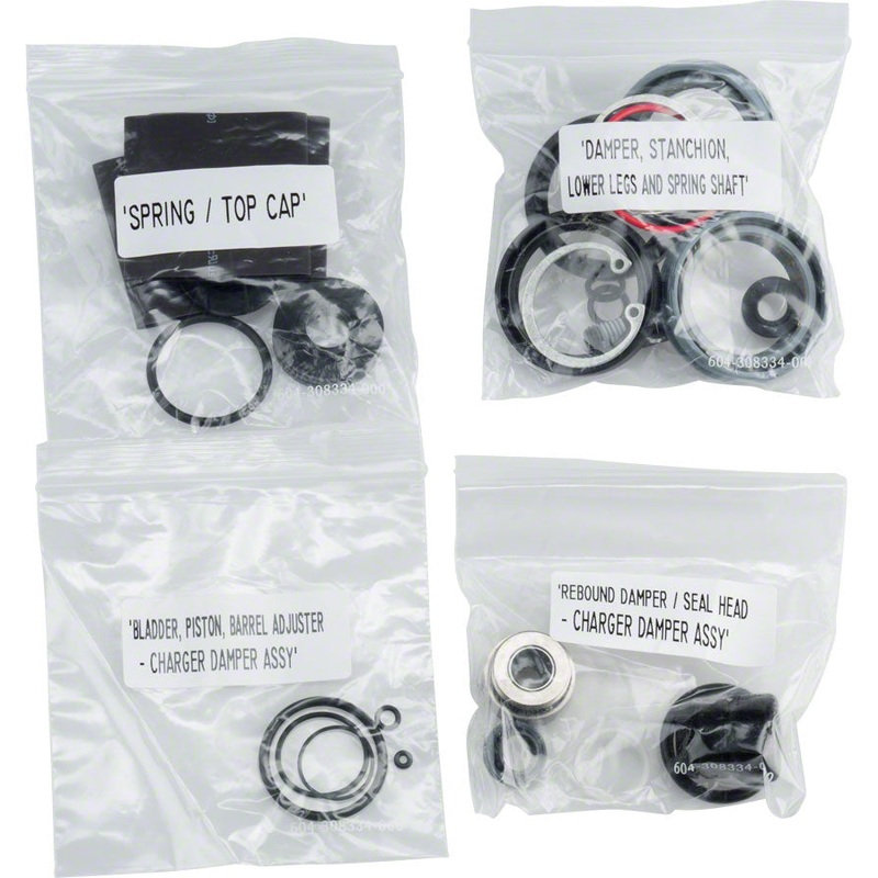 RockShox Fork Service Kit Full: BoXXer Team Charger Damper Upgraded B1