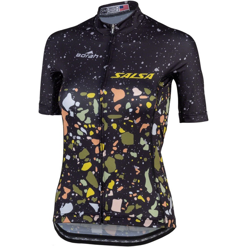 Salsa Women’s Terrazzo Aero Jersey – Small Black