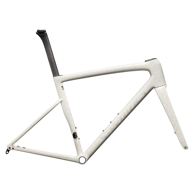 Specialized Tarmac Sl8 S-Works Frameset Gloss White Dune White Pearl Impasto 49