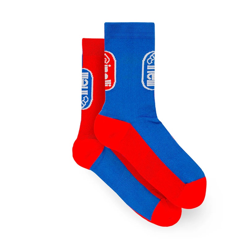 Cinelli Oval Red socks – sizes S/M and L/XL