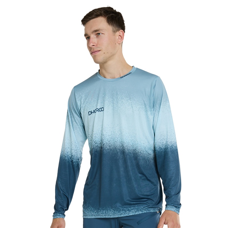 DHaRCO Men’s Race Long Sleeve Jersey – L – Nu Wave