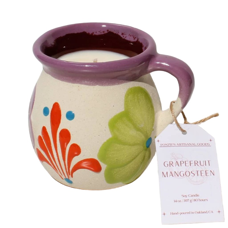 Grapefruit Mangosteen Jarrito Candle – 14oz