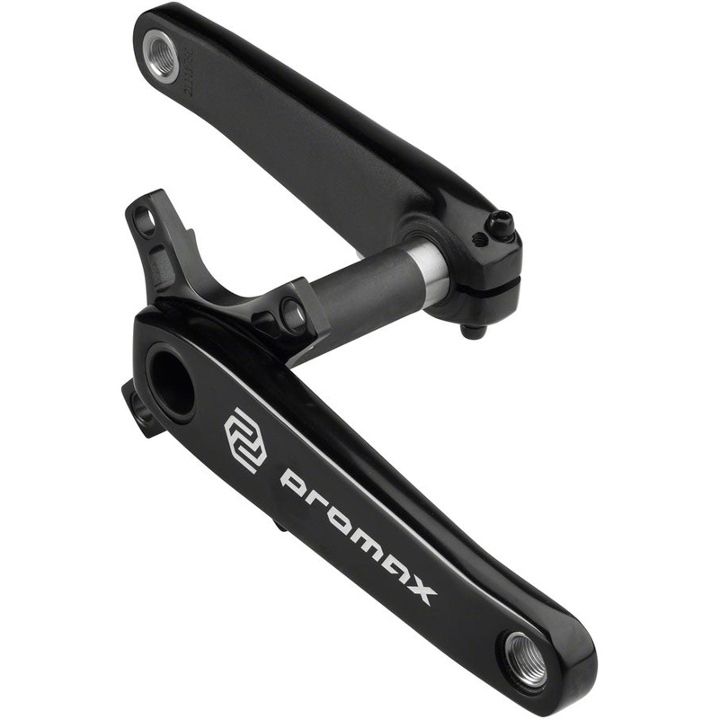 Promax HF-2 Crankset – 172.5mm 24mm Spindle 2-Piece Black