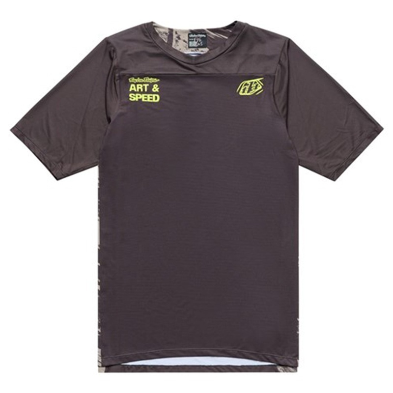 TLD Skyline Short Sleeve Jersey – L – Elemental Dark Earth
