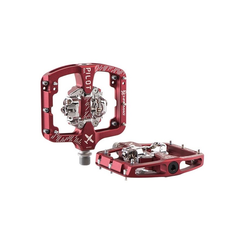 Chromag Pilot BA Pedals – Clipless – Red – Wide
