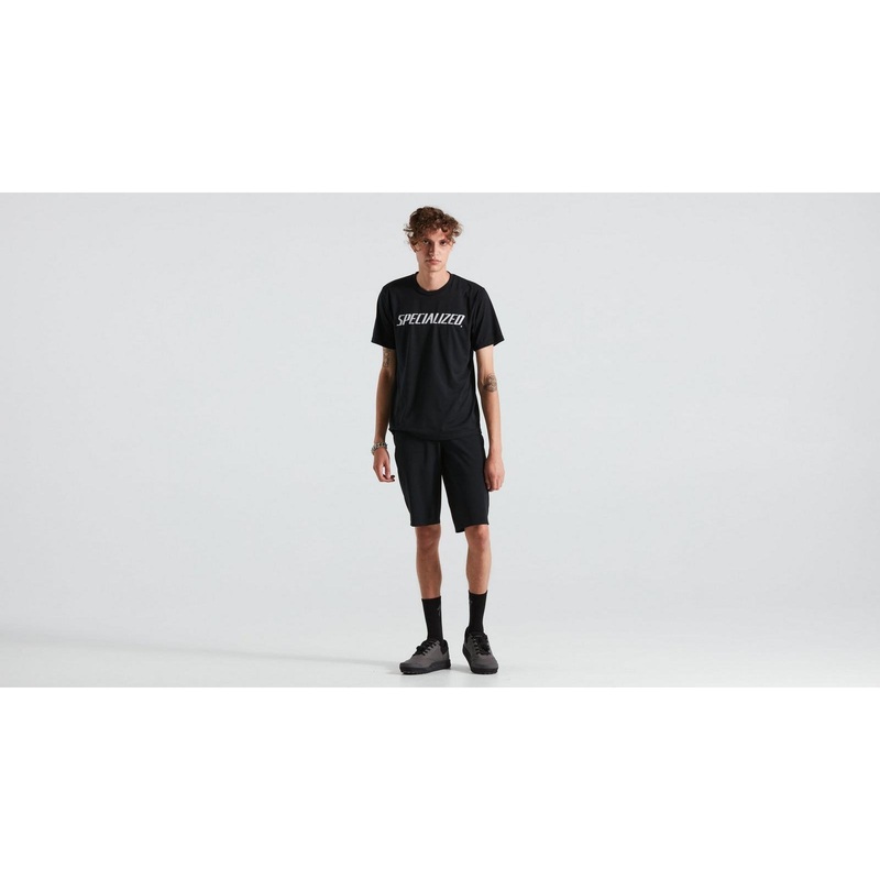 Men’s Wordmark Short Sleeve T-Shirt Black