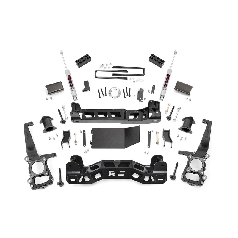 Rough Country | 4 Inch Lift Kit | Ford F-150 4WD (2014) | 57430_A