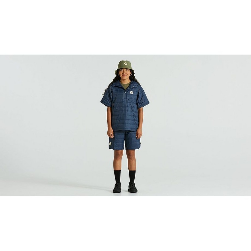 s/f thermo anorak jacket navy m