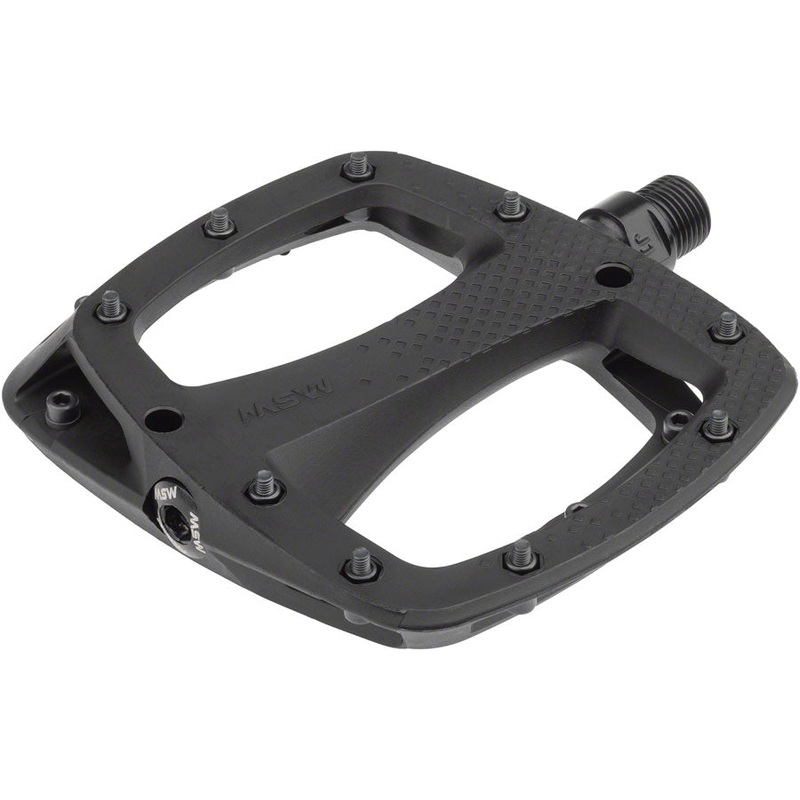 Thump Pedals with Replaceable Pins – Platform Composite 9/16″ Black